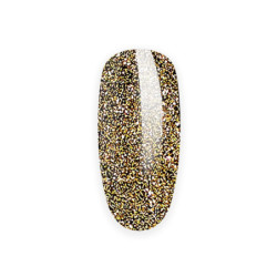 Top hybrydowy No Wipe Glittery Gold Vasco 6 ml