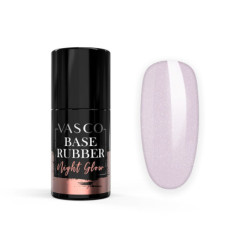 Baza hybrydowa Base Rubber Night Glow R02 Silver Pink Vasco 7 ml