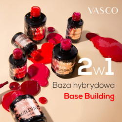 Baza hybrydowa Base Building Color Rouge Vasco 6 ml