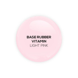 Baza hybrydowa Base Rubber Vitamin Light Pink Vasco 15 ml