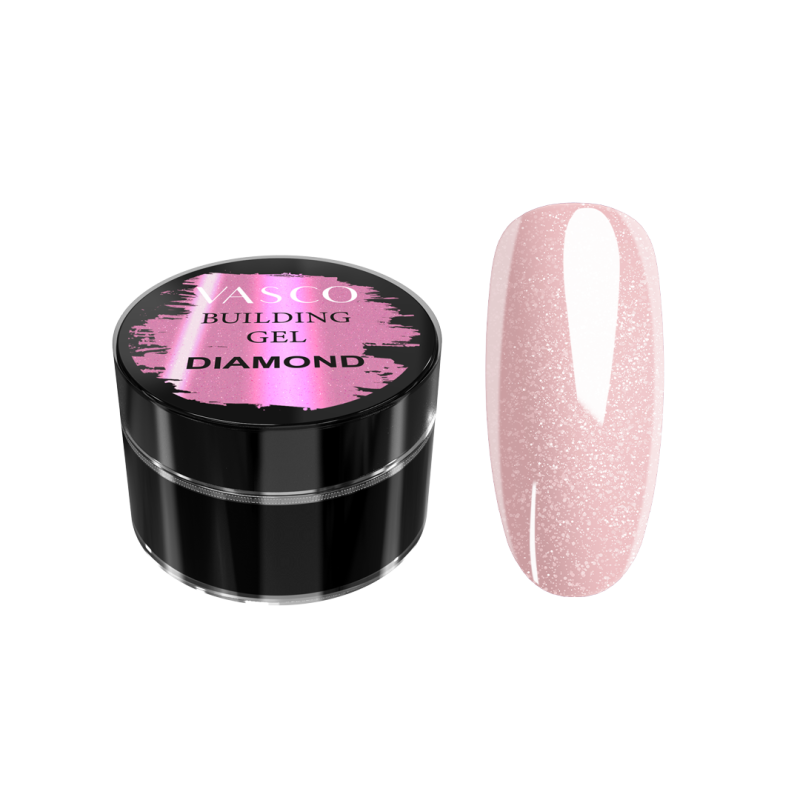 Żel budujący Diamonds Quartz pink 50ml