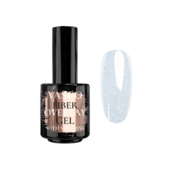 Baza Fiber milky glitter silver 15ml